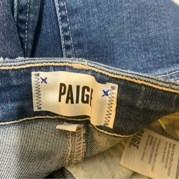 PAIGE High Rise Laurel Canyon Flare Jeans size 27 - Picture 6 of 8